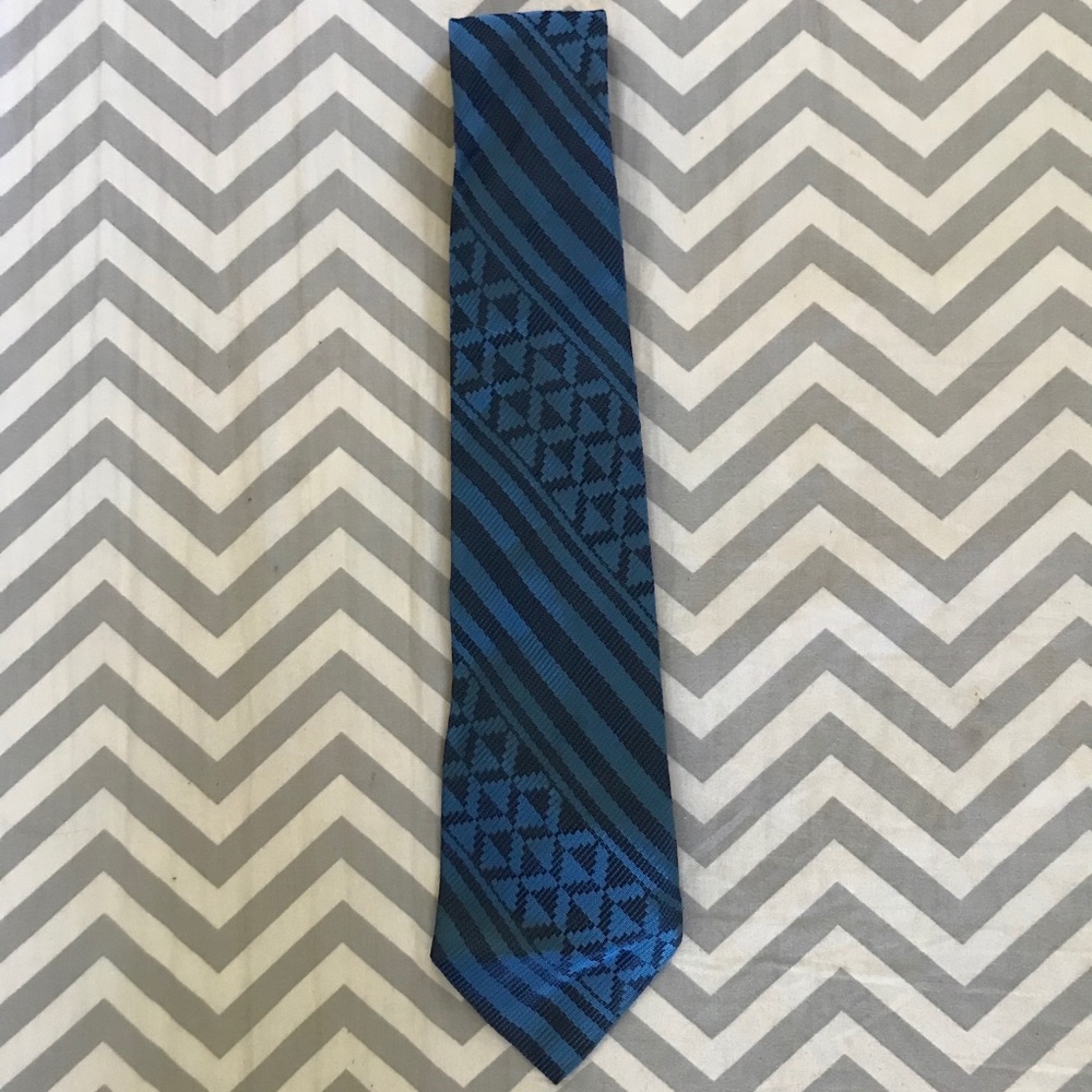 🌼Nautical Abstract Texture Neck Tie